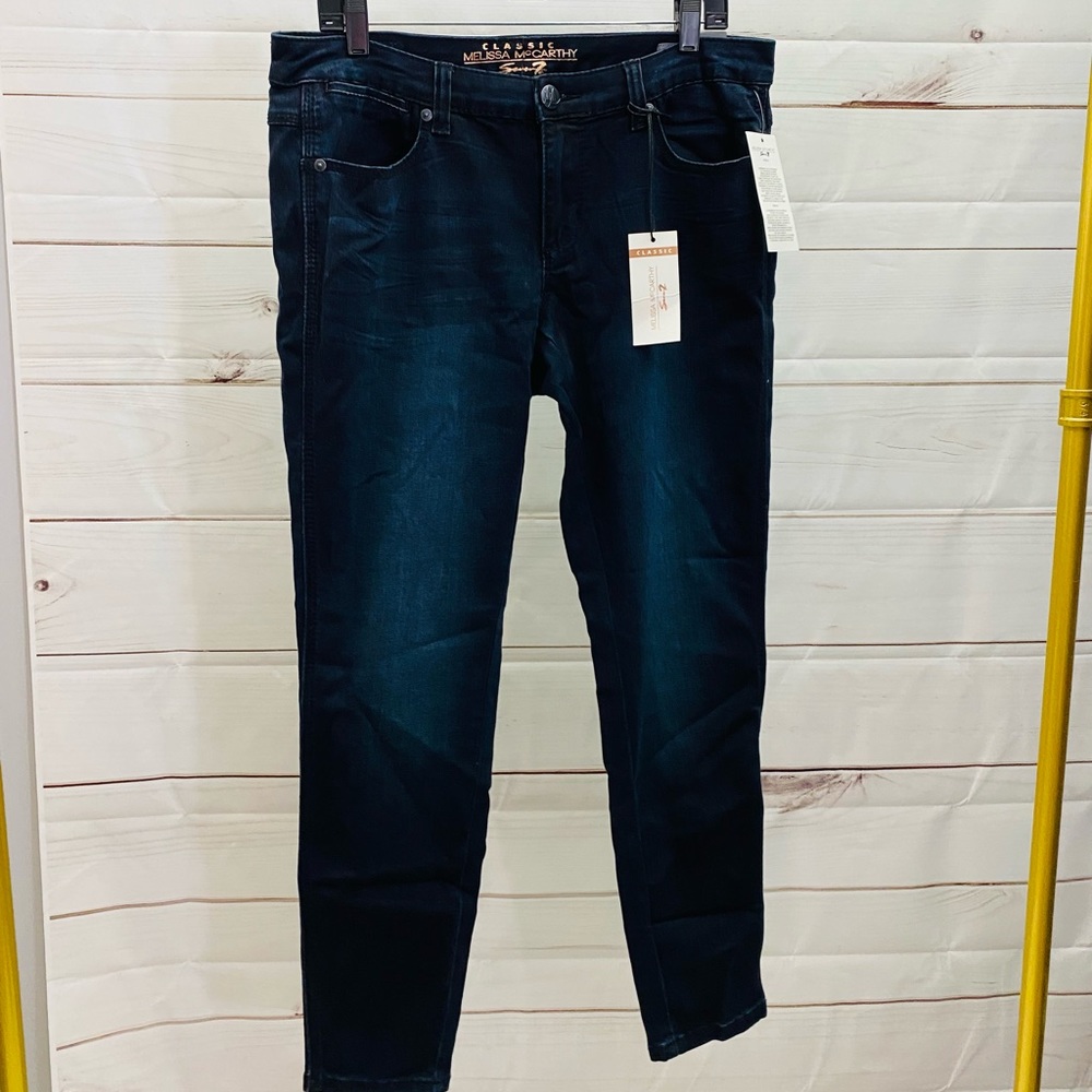 NWT Melissa McCarthy Seven7 jeggings with pockets